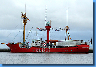 Feuerschiff Elbe1 an der Alten Liebe