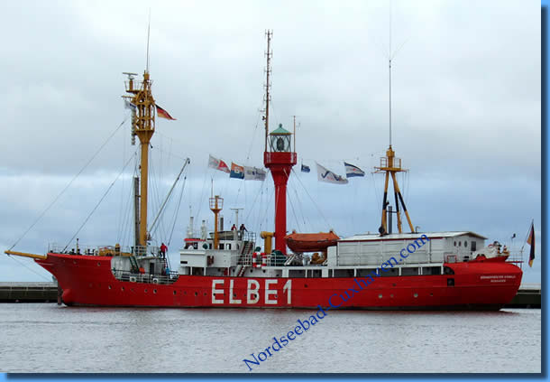 Feuerschiff Elbe1 Sommerliegeplatz Alte Liebe