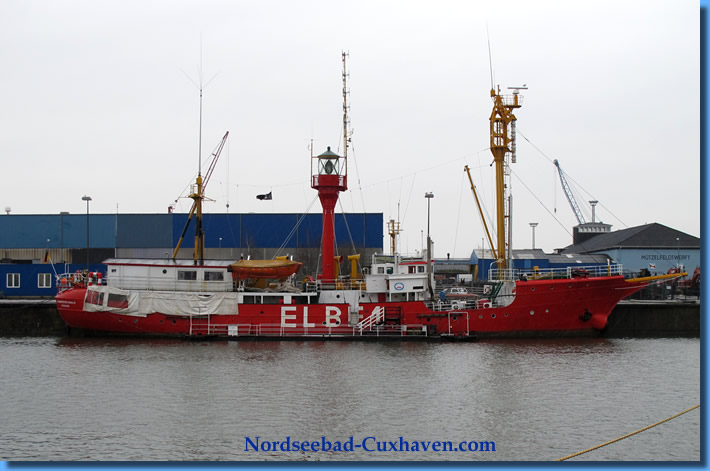 Feuerschiff Elbe1 Winterliegeplatz